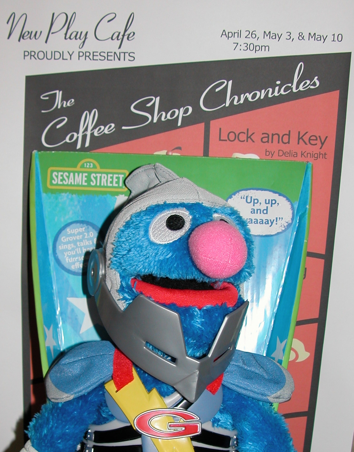 Super Grover: Pretty cool but I still miss Knitted Grover and hope he will understand